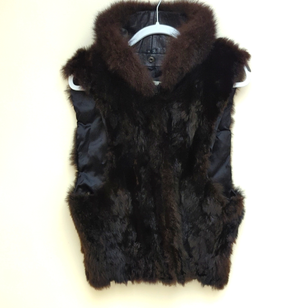 Andrew Marc Vintage Fur Vest